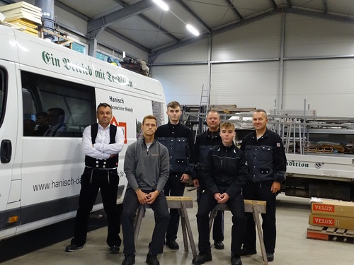 Titelbild zum News-Artikel: LIV DDH Sachsen - Herzlichen Glückwunsch an Hanisch Dachdeckermeister GmbH