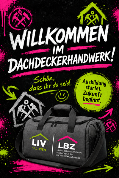 Titelbild zum News-Artikel Herzlich Willkommen allen neuen Auszubildenden im Dachdeckerhandwerk 2026