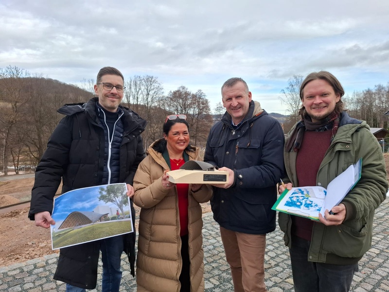 Titelbild zum News-Artikel LIV DDH Sachsen - Innovativer Holzbau wird neues Eingangstor der LAGA 2027